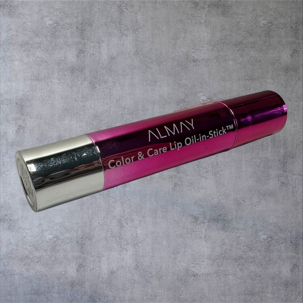 Almay Color & Care Lip Oil-in-Stick .09oz Sugar Plum 110 New Sealed Sheer Berry